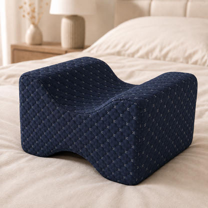 Coussin Ergonomique Entre les Jambes Mémoire de Forme — Soulagement Dos & Hanches | PurSommeil