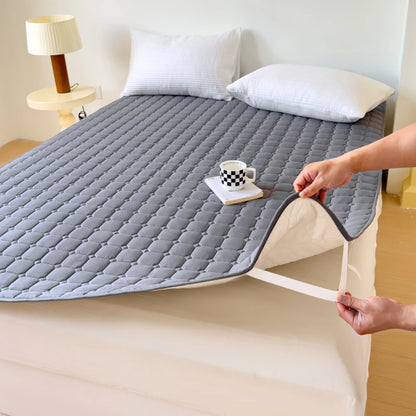 Protège-matelas imperméable matelassé blanc 140x200 cm